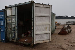 20 fods container uden indhold