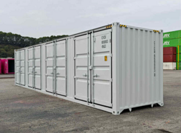 40' "highcube" container m. sideåbning