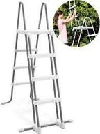 Intex Deluxe Pool Ladder - stige med aftagelige trin - 122 cm