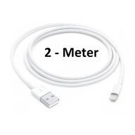 10 stk. Lightning kabel 2 meter til iPhone