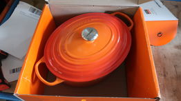 Gryde LE CREUSET Signature Oval Dutch med låg