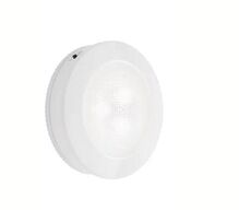5 stk briloner batteri lampe push hvid(ubrugt)