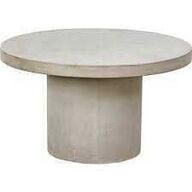 Berlin Lounge/havebord Ø: 78 cm Fibercement 