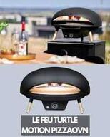 Le Feu Turtle Motion pizzaoven 18" 