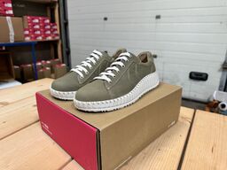 Grøn skind sneaker 900-007 Relaxshoe - Str. 37