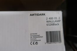 Væglampe ANTIDARK 2 400 sort