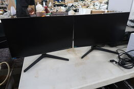 2 stk. 24" Monitors SAMSUNG F24T370FWR