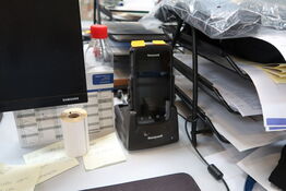 Håndholdscanner HONEYWELL med ladestation