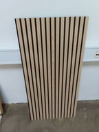 40 stk. Tynde akustikpaneler (120x60cm)