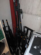 Tripods samt standere til keyboards/mixerpulte 