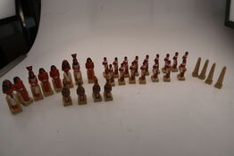 32 stk. egyptiske figurer