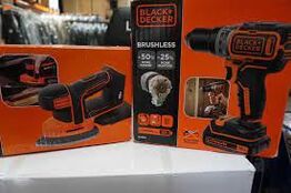 Black&Decker 18V Boremaskine og slibemus