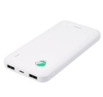 Deltaco PB-S1000 Powerbank - Hvid - 10000 mAh