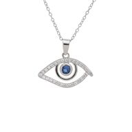 Evil Eye Necklace - Str. 42+3