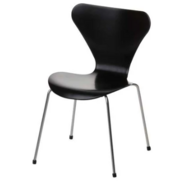 2 stk. Fritz Hansen - Serie 7™ Miniature 3107 - Black