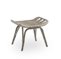 SIKA DESIGN Interior - Monet - Fodskammel - Taupe Rattan