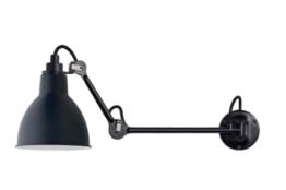 DCW édition Paris - Lampe GRAS 204 L40 - Væglampe - Sort/Rå Kobber