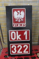 Skilt P.K.P. (polske statsbaner)