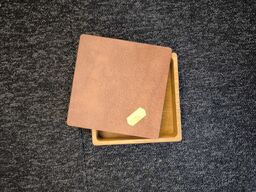 Wood box med låg LINDDNA