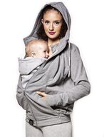 3 stk. Parents Hoodie fra Love Radius - Grey - Str. XS