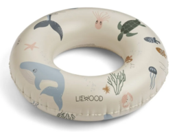 6 stk. Badering fra Liewood - Baloo - Sea creature/sandy (45cm)