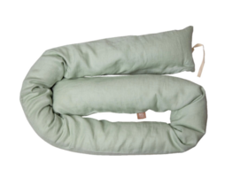 NG Baby Soveorm 100% Hør, Sage Green - 240x20 cm 