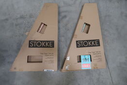 2 stk. Stokke parts 