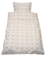 3 sæt Nørgaard Madsen Junior Sengetøj – Beige 1051 - 100x140 & 40x45 cm