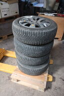 4 stk. dæk med fælge GOODYEAR  205/60R16