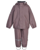 Mikk Line Regntøj Jakke Bukser Twilight Mauve Str 152