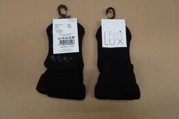18 pk. PetitLux Strømper Soya Black 3-pak - Str. 18-20