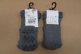 16 pk. PetitLux Strømper Soya Grey 3-pak - Str. 18-20