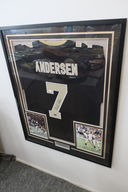 Signeret trøje "Morten Andersen - Hall of Fame"