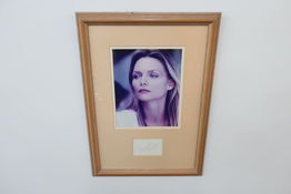 Signeret billede "Michelle Pfeiffer"