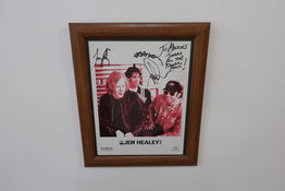 Signeret plakat "The Jeff Healey Band"