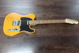 Signeret el-guitar SQUIER by Fender Telecaster "Bruce Springsteen"