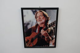 Signeret billede "Willie Nelson"