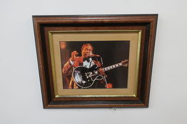 Signeret billede "B.B. King"