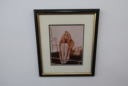 Signeret billede "Brigitte Bardot"