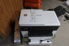 Printer HP OfficeJet Pro 7730 med 2 stk. lamineringsmaskiner