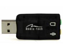 Media-Tech MT5101 USB lydkort, version 5.1 (14 stk.)