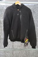 Hoody MODEKA Hootch m. Kevlar str. 42 - Sort (ubrugt)