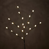 4 pk. Day gren med 20 LED lys H45
