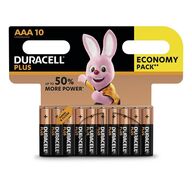 12 pk. Duracell Plus Power AAA batterier 10 stk