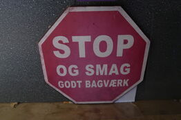 Metalskilt 