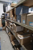 Div. Glas, LED lys, Vaser, Ventilator, Tonere, Kuverter m.m.