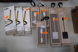 5 stk. adaptere SONOS og 3 stk.stylus enne