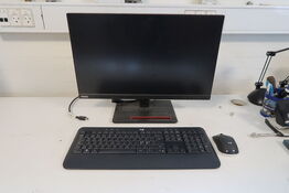 Lenovo T24i-20 24" skærm + keyboard & mus