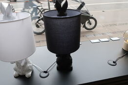 2 stk. bordlampe LUMEGA HOME Rabbit Black