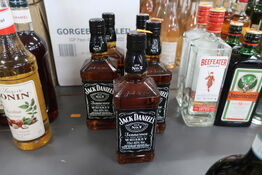 5 flasker whiskey JACK DANIELS